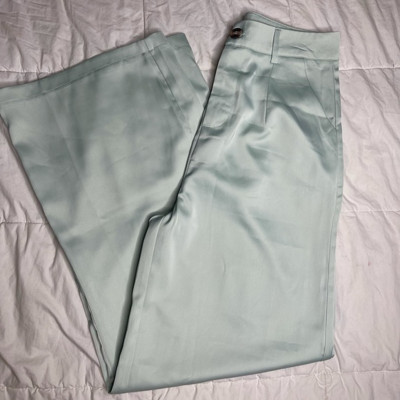 (M) size 6 Drop shoulder flap pocket blouse & pants set - Picture 10 of 13